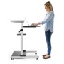 Techly ICA-TB TPM-3 leggio Nero, Argento (ICA-TB-TPM-3)