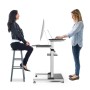 Techly ICA-TB TPM-3 leggio Nero, Argento (ICA-TB-TPM-3)