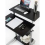 Techly ICA-TB TPM-3 leggio Nero, Argento (ICA-TB-TPM-3)