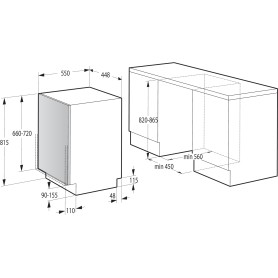 Hisense HV523E10 A scomparsa totale 10 coperti