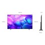 Samsung QLED 75" QE75Q6FAAUXZT 4K, Processore Q4 Lite, 4K Upscaling, Color Booster, OTS Lite, Metal Stream Design, Smart TV, 202