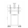 CARRELLO 800 600 CON 2 MENSOLE (OM07194)