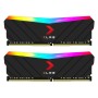 PNY XLR8 Gaming memoria 16 GB 2 x 8 GB DDR4 3200 MHz (MD16GK2D4320016XRGB)