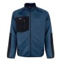 FELPA FULL ZIP HULL DEEP BLUE - L (WEY366DB-L)