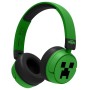MINECRAFT GREEN KIDS BT HEADPHONES (MC1231)