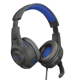 Trust GXT 307B Ravu Gaming Headset for PS4 Auricolare Cablato A Padiglione Giocare Nero, Blu (23250TRS)