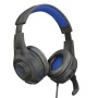 Trust GXT 307B Ravu Gaming Headset for PS4 Auricolare Cablato A Padiglione Giocare Nero, Blu (23250TRS)
