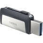 SanDisk Ultra Dual Drive USB Type-C unità flash USB 64 GB USB Type-A / USB Type-C 3.2 Gen 1 (3.1 Gen 1) Nero, (SDDDC2-064G-G46)