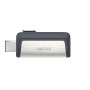 SanDisk Ultra Dual Drive USB Type-C unità flash USB 64 GB USB Type-A / USB Type-C 3.2 Gen 1 (3.1 Gen 1) Nero, (SDDDC2-064G-G46)