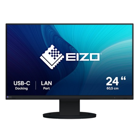 EIZO FlexScan EV2490-BK Monitor PC 60,5 cm (23.8") 1920 x 1080 Pixel Full HD LED Nero (EV2490-BK)