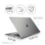HP ZBook Studio 15.6 G8 i9-11950H Workstation mobile 39,6 cm (15.6") 4K Ultra HD Intel® Core™ i7 32 GB DDR4-SDRAM 1 (62T36EA)