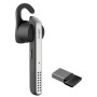 Jabra Stealth UC MS Cuffia Auricolare Micro-USB Bluetooth Nero, Grigio (5578-230-309)