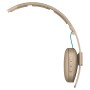 Wiko WiSHAKE Auricolare Con cavo e senza cavo A Padiglione Musica e Chiamate Bluetooth Crema (WKAUBHEBGS1)