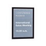 Durable 4872-01 cornice magnetica A4 Nero (4872-01)