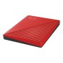 Western Digital My Passport disco rigido esterno 2000 GB Rosso (WDBYVG0020BRD-WESN)