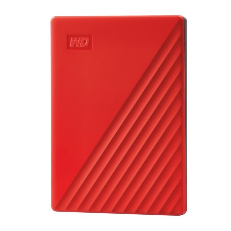 Western Digital My Passport disco rigido esterno 4000 GB Rosso (WDBPKJ0040BRD-WESN)