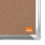 Nobo Premium Plus bacheca per appunti Interno Marrone Alluminio (1915179)