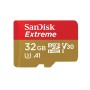 SanDisk Extreme memoria flash 32 GB MicroSDXC UHS-I Classe 10 (SDSQXAF-032G-GN6GN)