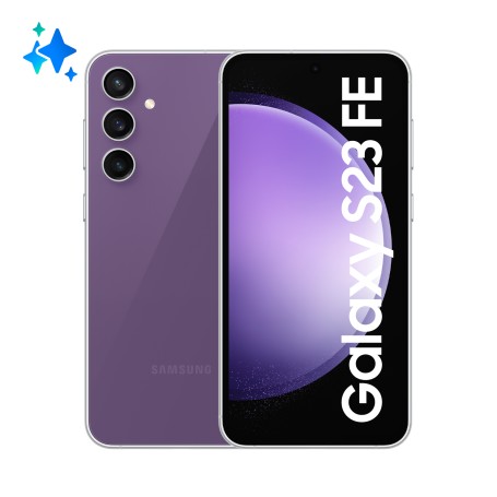 Samsung Galaxy S23 FE SM-S711B 16,3 cm (6.4") Doppia SIM 5G USB tipo-C 8 GB 128 GB 4500 mAh Viola (SM-S711BZPDEUE)