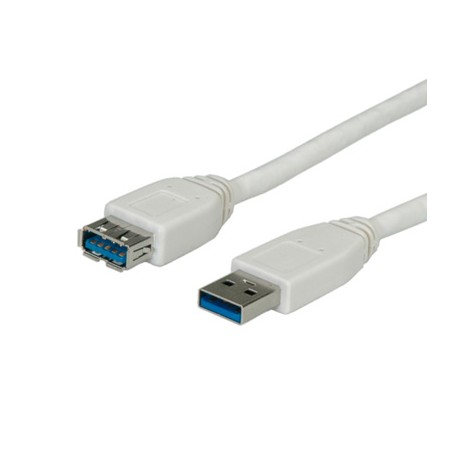 Value 0.8m USB 3.0 cavo USB 0,8 m USB 3.2 Gen 1 (3.1 Gen 1) USB A USB B Grigio (RO11.99.8977)