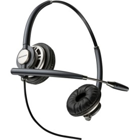 POLY Encorepro HW 720D Auricolare Cablato A Padiglione Ufficio Nero, Argento (78716-101)