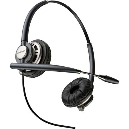 POLY Encorepro HW 720D Auricolare Cablato A Padiglione Ufficio Nero, Argento (78716-101)