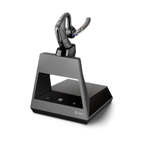 POLY 5200 Office Cuffia Aggancio, Auricolare Bluetooth Nero (214004-05)
