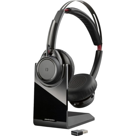 POLY Voyager Focus UC Cuffia Padiglione auricolare Bluetooth Nero (211709-101)