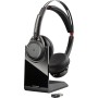 POLY Voyager Focus UC Cuffia Padiglione auricolare Bluetooth Nero (211709-101)