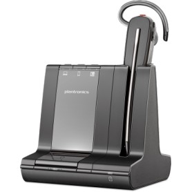 POLY 8240 Office Cuffia Aggancio, Auricolare Bluetooth Nero (211819-02)