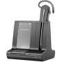POLY 8240 Office Cuffia Aggancio, Auricolare Bluetooth Nero (211819-02)