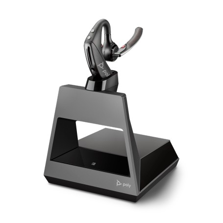 POLY 5200 Office Cuffia Aggancio, Auricolare Bluetooth Nero (212722-05)