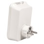 ROLINE Power Wall Outlet, 2x USB Charger adattatore e invertitore Bianco (RO19.07.1616)