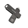 SanDisk iXpand unità flash USB 256 GB USB Type-C / Lightning 3.2 Gen 1 (3.1 Gen 1) Nero (SDIX70N-256G-GN6NE)