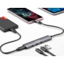 Equip 128963 hub di interfaccia USB 3.2 Gen 1 (3.1 Gen 1) Type-C 5000 Mbit/s Nero, Argento
