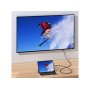 Equip 133428 cavo e adattatore video 3 m USB tipo-C DisplayPort Grigio