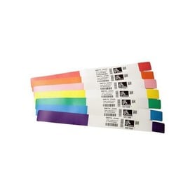 Zebra Z-Band UltraSoft Porpora, Bianco Braccialetti da ospedale (10015355-PUK)