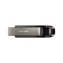 SanDisk Extreme Go unità flash USB 256 GB USB tipo A 3.2 Gen 1 (3.1 Gen 1) Acciaio inox (SDCZ810-256G-G46)