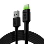 Green Cell KABGC13 cavo USB 2 m USB 2.0 USB A USB C Nero (KABGC13)