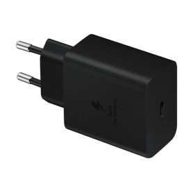 Samsung Caricabatterie Super Fast Charging 45W EP-T4510, Porta USB-C (con Cavo), Nero (EP-T4510XBEGEU)