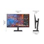 Samsung LS32B800PXU 81,3 cm (32") 3840 x 2160 Pixel 4K Ultra HD IPS Nero (LS32B800PXUXEN)
