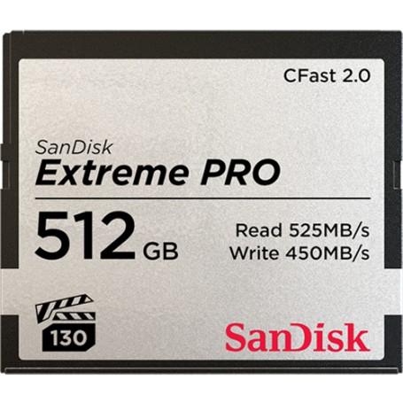 SanDisk Extreme Pro 512 GB CFast 2.0 (SDCFSP-512G-G46D)