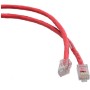 Panduit NetKey, Cat6, 10m cavo di rete Rosso U/UTP (UTP) (NK6PC10MRDY)