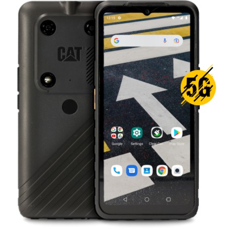 CAT S53 16,5 cm (6.5") Doppia SIM Android 11 5G USB tipo-C 6 GB 128 GB 5500 mAh Nero (CS53-DAB-ROE-NN)