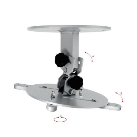 ITB OM26080 supporto per proiettore Soffitto Argento