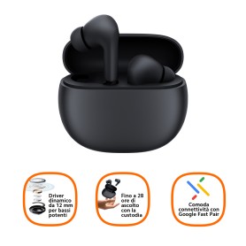Xiaomi Redmi Buds 4 Active Auricolare True Wireless Stereo (TWS) In-ear Musica e Chiamate Bluetooth Nero (BHR6992GL)