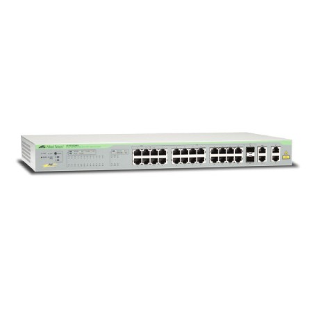 Allied Telesis AT-FS750/28PS-50 Gestito Fast Ethernet (10/100) Supporto Power over Ethernet (PoE) 1U Grigio (AT-FS750/28PS)
