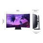 Samsung Monitor Gaming Odyssey Ark - G97NB da 55" UHD Curvo (LS55BG970NUXEN)