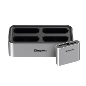 Kingston Technology Dock station per flusso di lavoro USB-C 3.2 Gen2 con lettore di schede SD UHS-II a doppio slot (WFS-S)