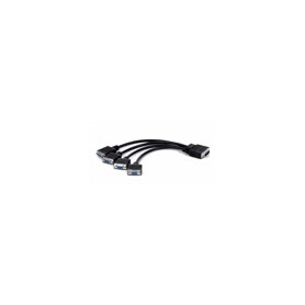 Matrox CAB-L60-4XAF cavo e adattatore video 0,3 m VGA (D-Sub) Nero (CAB-L60-4XAF)